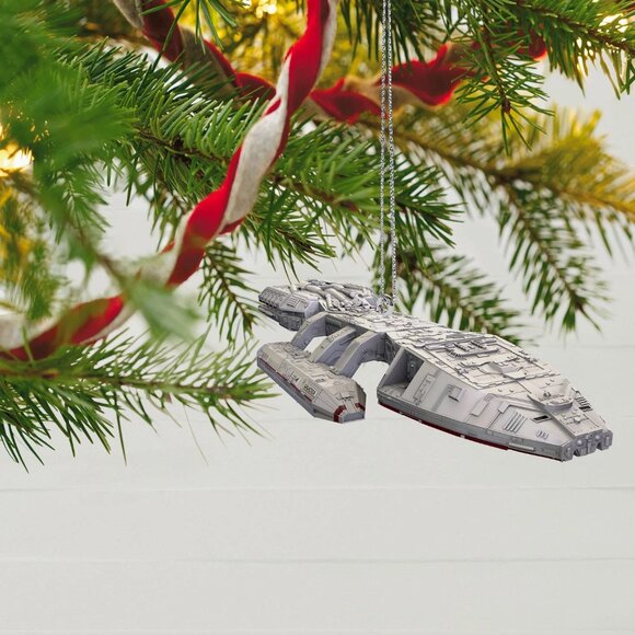 New! Battlestar Galactica Light-Up Hallmark Keepsake Christmas Ornament SciFi TV - Picture 5 of 5